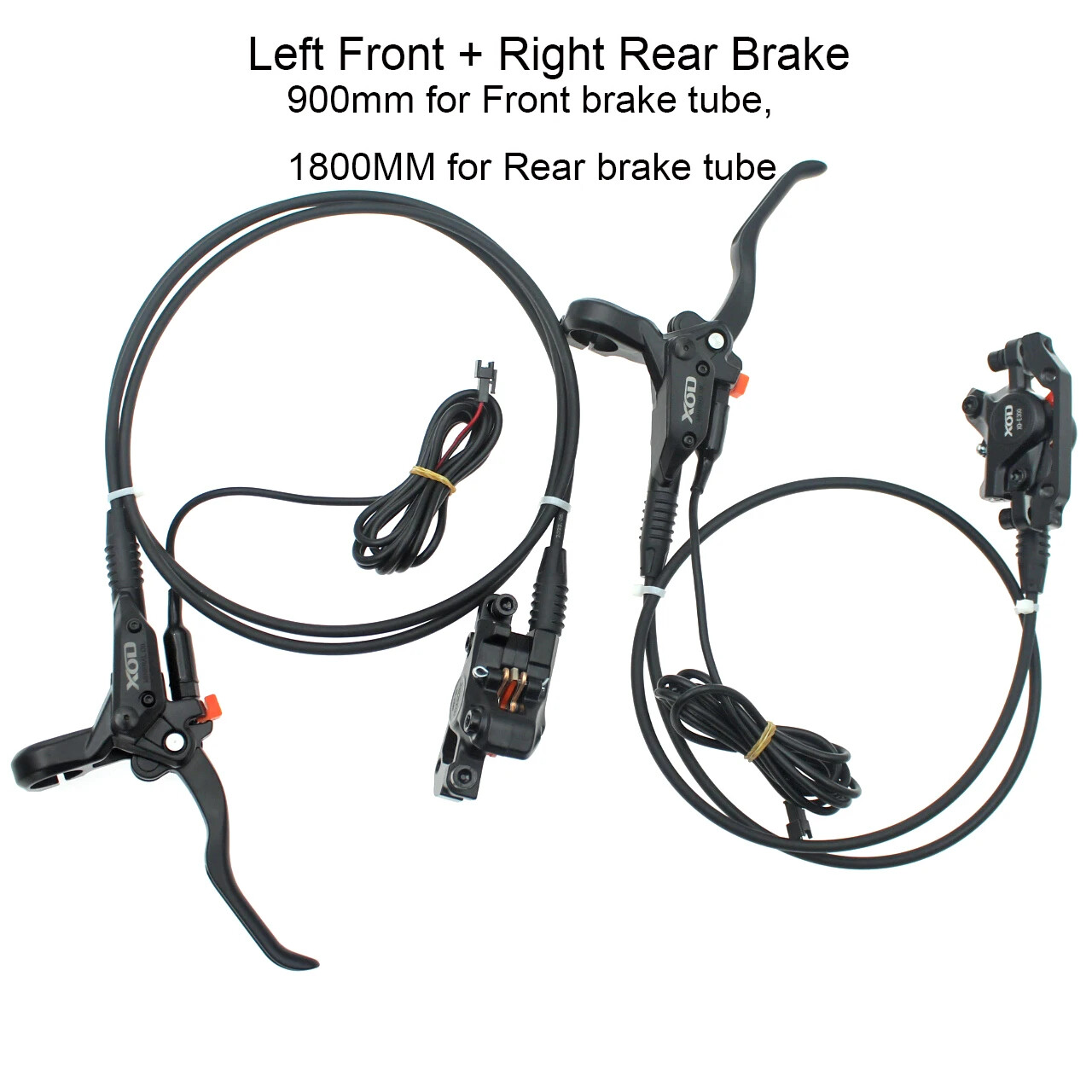 E-Bike MTB Hydraulic Disc Brake Power Off For Driving Oil Disc Brake