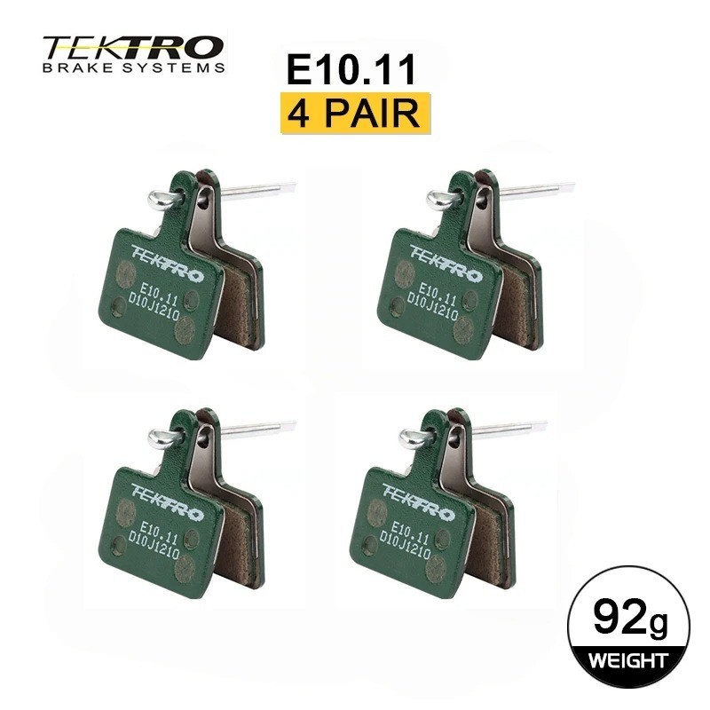 2 pairs original Tektro brake pads organic E10.11 for Orion Auriga Pro Auriga