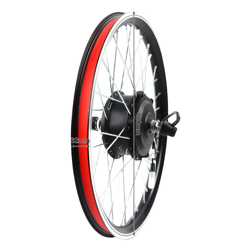 Electric Bike Conversion Kit 20 inch 36V 250W E-Bike Motor Hub Rear Wheel