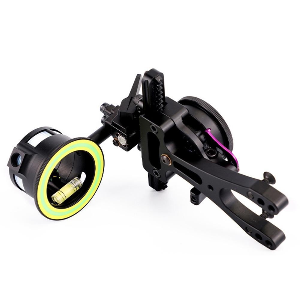 Bow Sight Pulley Sight Mechanical Quick Adjustment Fine Tune Horizontal