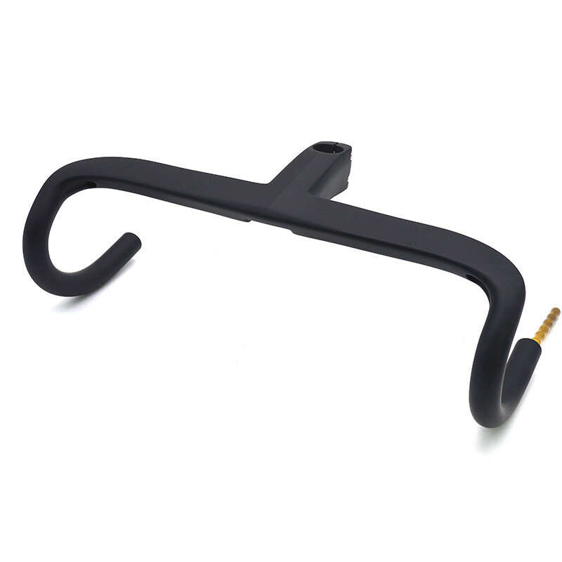 Carbon Fiber Handlebars Integrated Bar Stem Road Bike Drop Bar 380/400/420/440mm