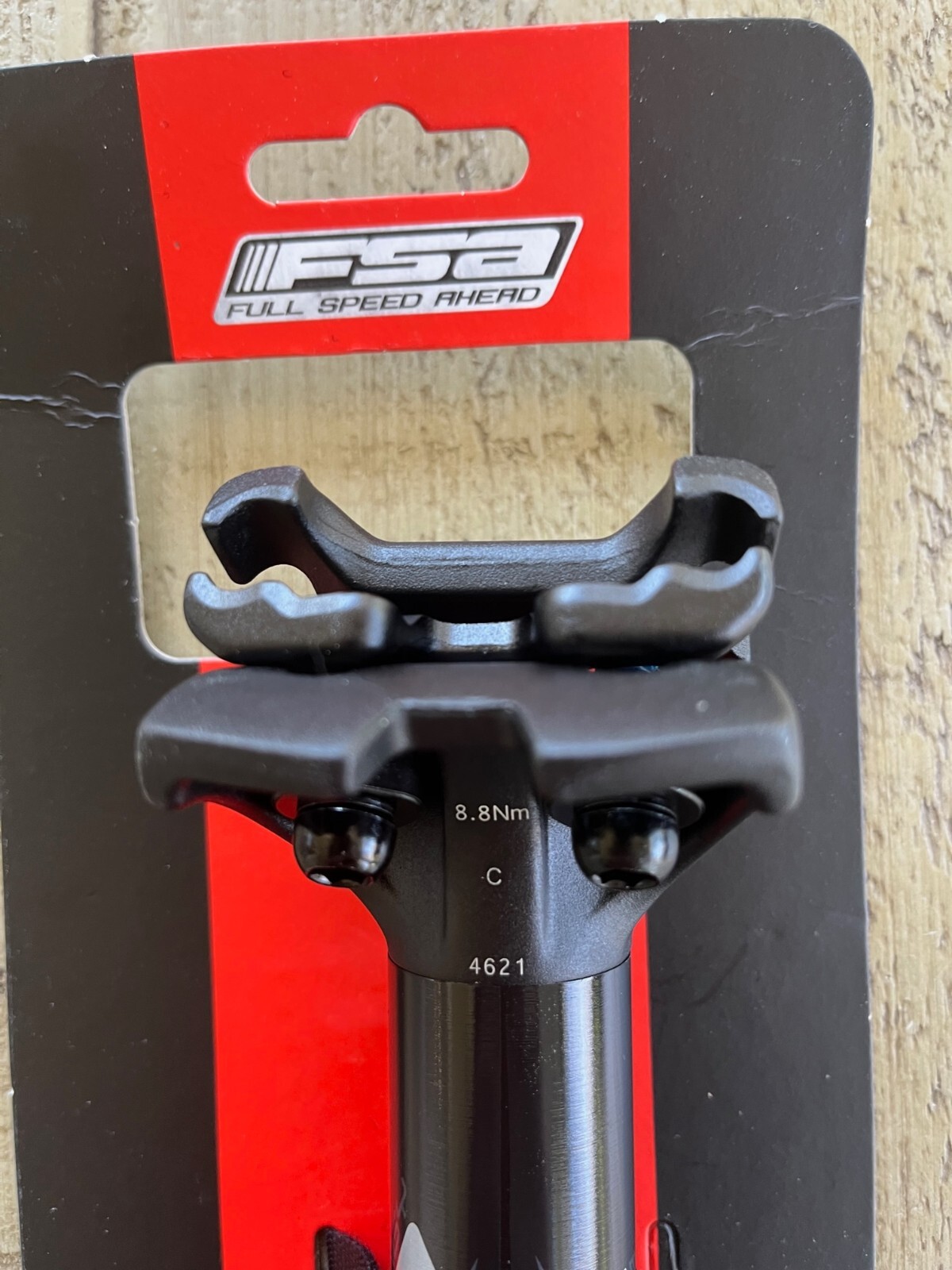 FSA Energy ALLOY SEATPOST 27.2X350mm SB-20 BLACK 278g Two Bolt Clamp