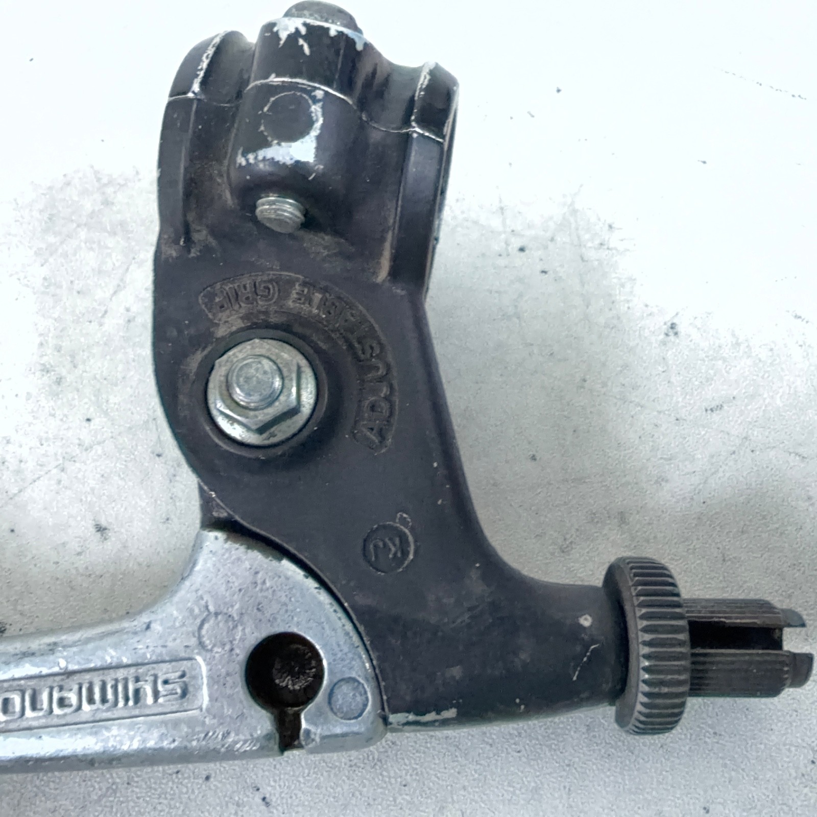 Shimano Vintage BL-AT50 L/R Brake Lever Set Japan 4-finger 22.2 mm BMX Style