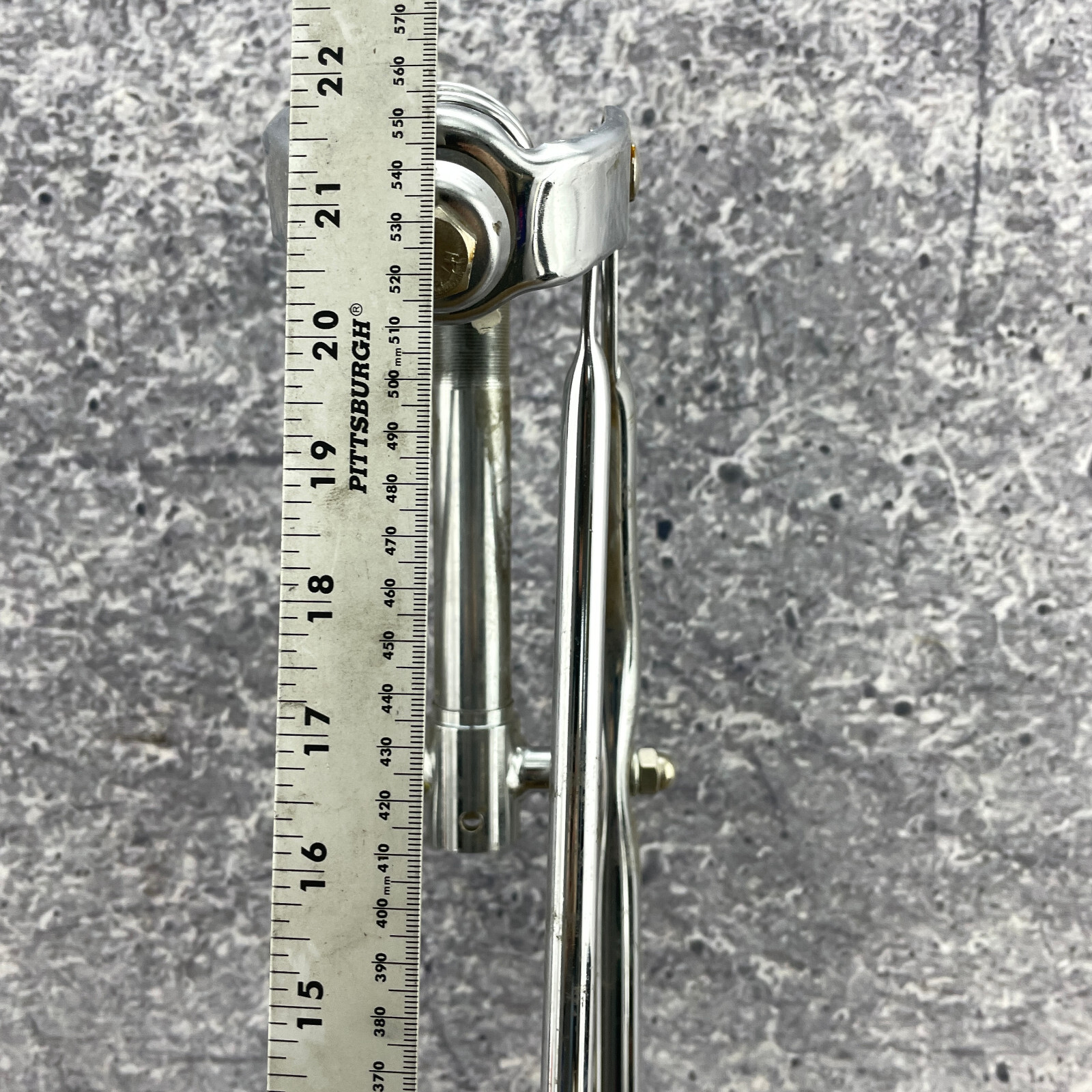 Springer Fork 26 x 1 in Threaded Chrome Spring Chopper Lowrider Vintage Rat Rod