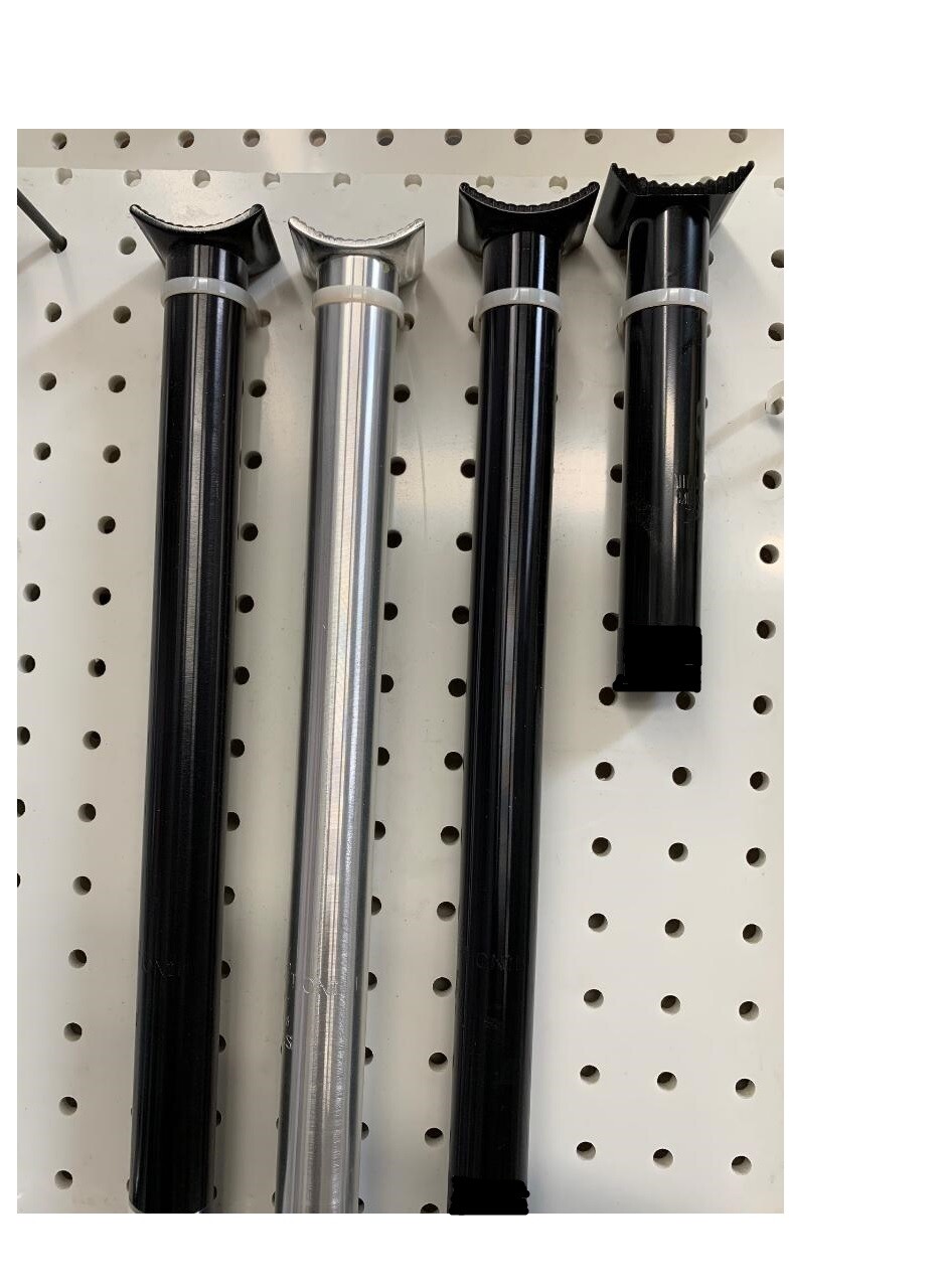 Bicycle Alloy Pivotal SEATPOST 27.2mm/25.4mm X 330MM Black or Chrome Bikes