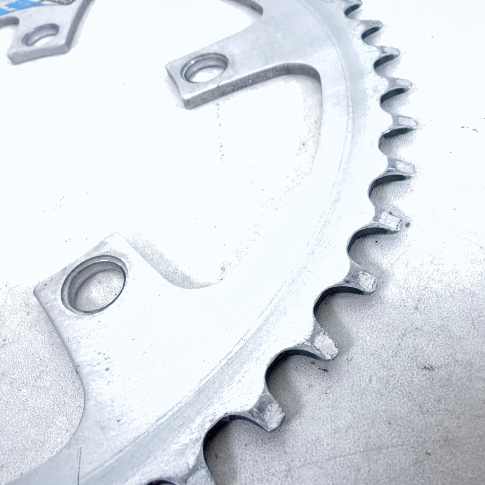Sugino Cycloid Oval Chainring 48 Tooth Alloy Silver 110 BCD 86g