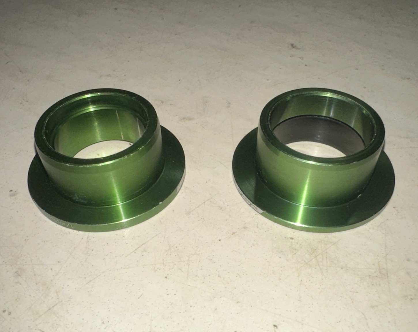FSA BB386 Evo to Sram Gxp Bottom Bracket BB Reducer Adapter Road BB Green Pair