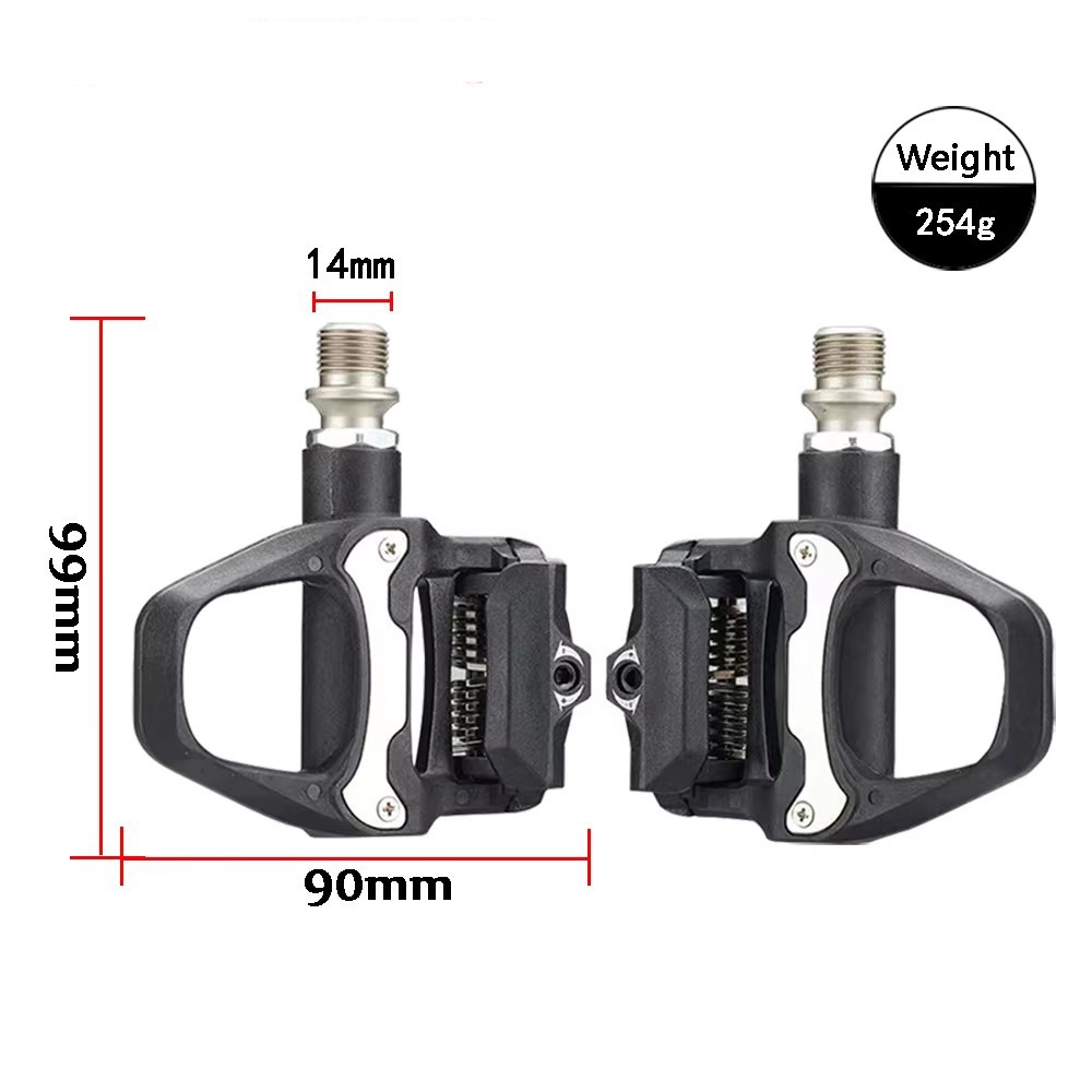 Road Bike Pedal Bicycle Locking pedals Cycling Bearing Cleats Clipless Pedal