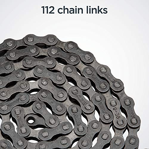 Chain, Steel Replacement Chain, 112 Links, 1/2 inch x 3/32 inch Multi-speed