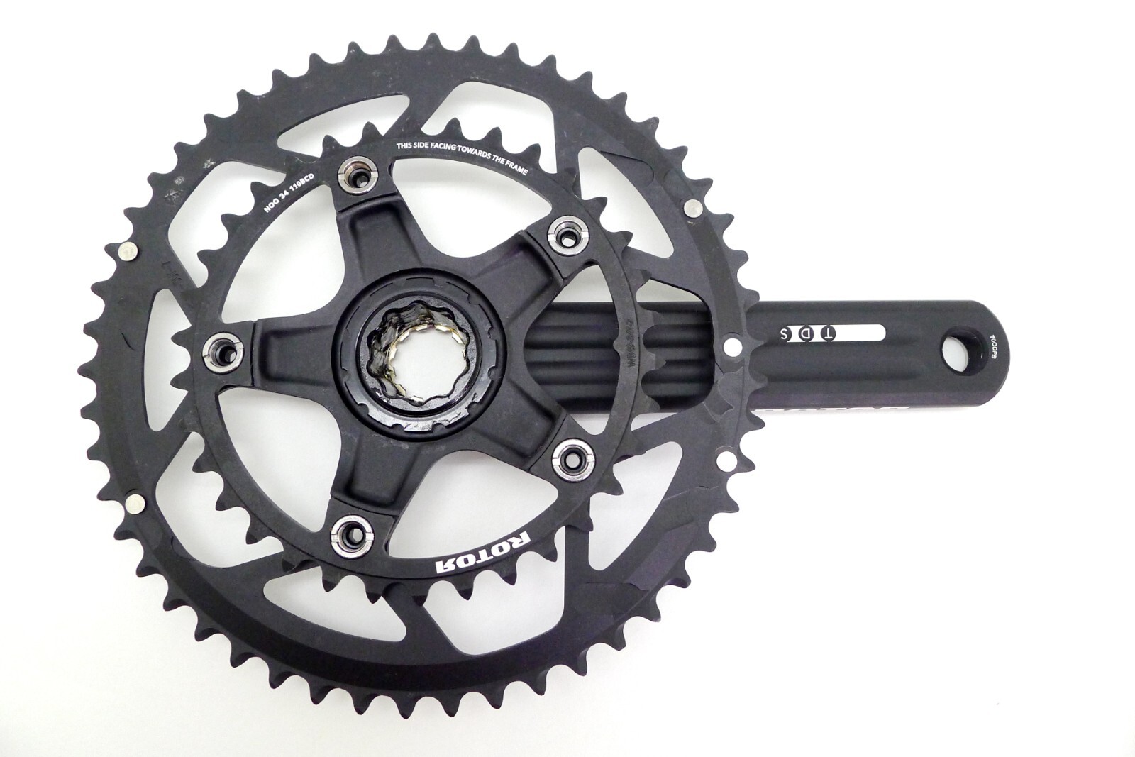 ROTOR 3D30 noQ 11 Speed 50/34T 170mm Crankset (without BB)