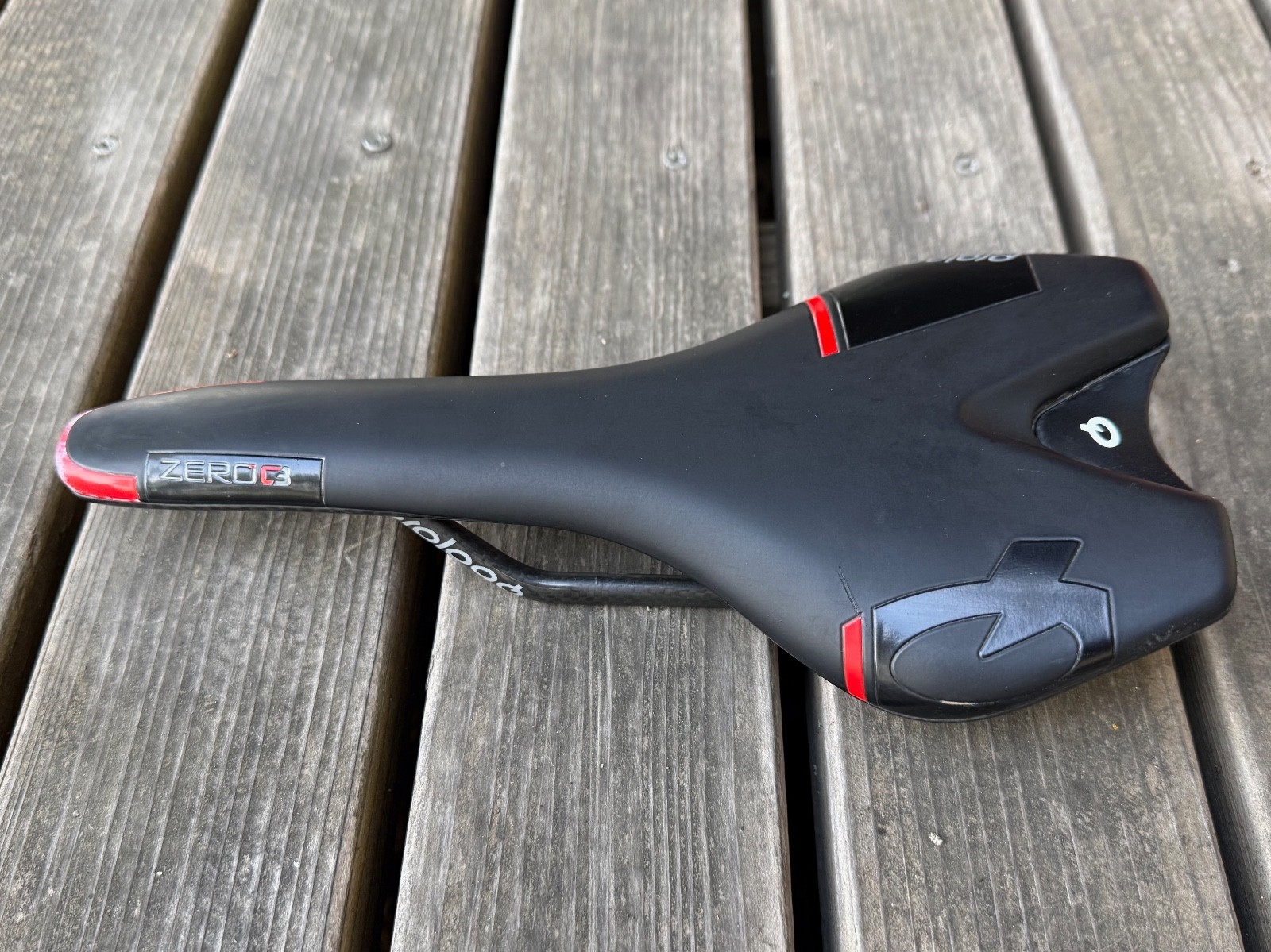 Prologo Zero C3 Nack Carbon Saddle, 270x132mm, Black, 158 grams