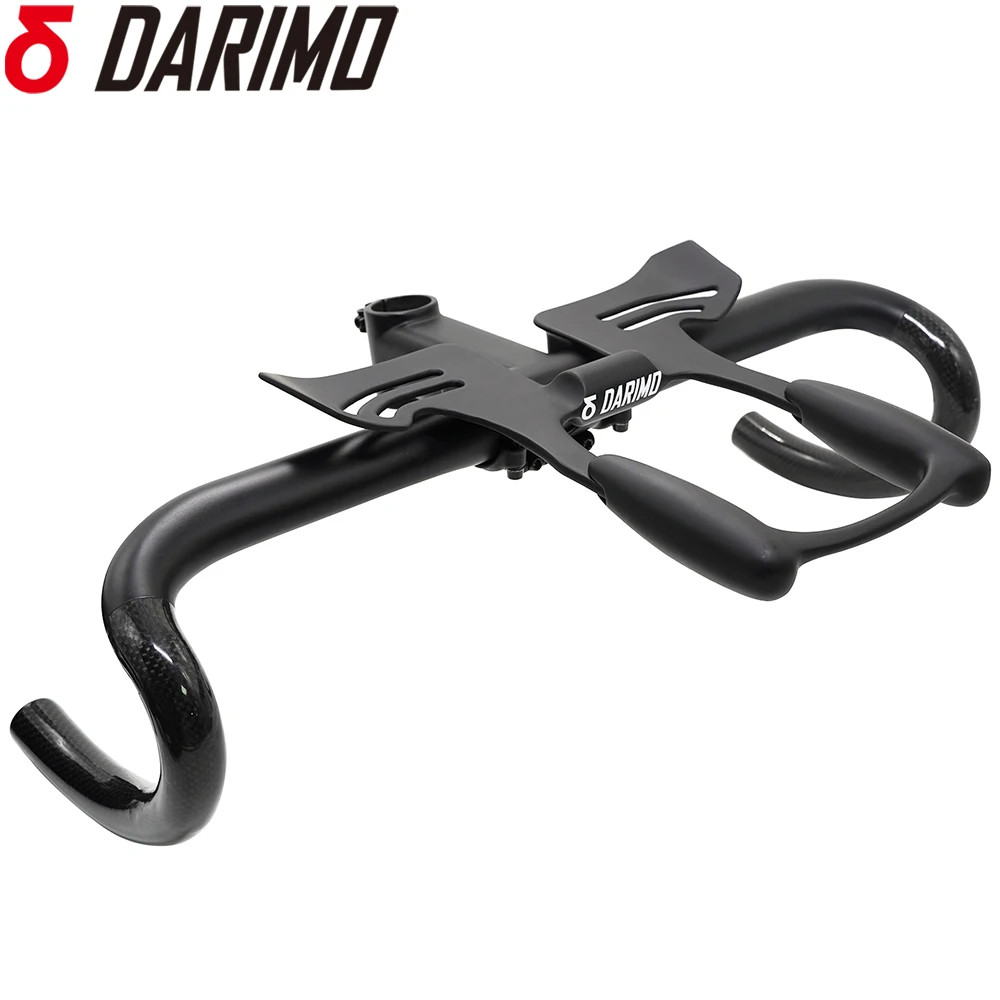 Carbon TT Handlebar 255mm Adjustable for Road/Triathlon/Long-Distance Bent Bar