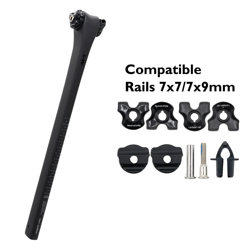 Carbon Seatpost Ultralight SL8 Road Bicycle Seat Post 0mm Offset Bicycle Parts