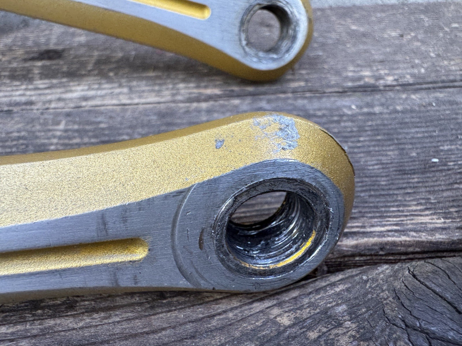 Sugino Maxy Cross 170 Crank Arms 110 Bmx Gold
