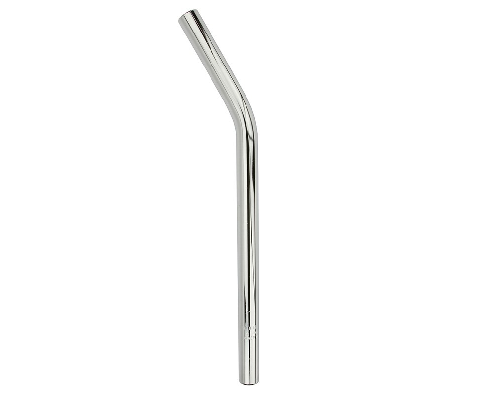 CHROME 22.2MM 7/8 SEATPOST OLDSCHOOL BMX LAYBACK.
