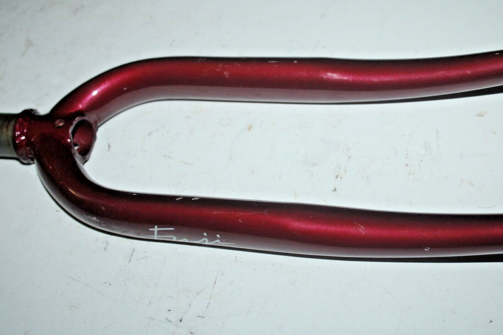 Vintage Fuji Touring Road Bike Fork 11/8″ Threaded 225mm 1050g Steel USA Ship