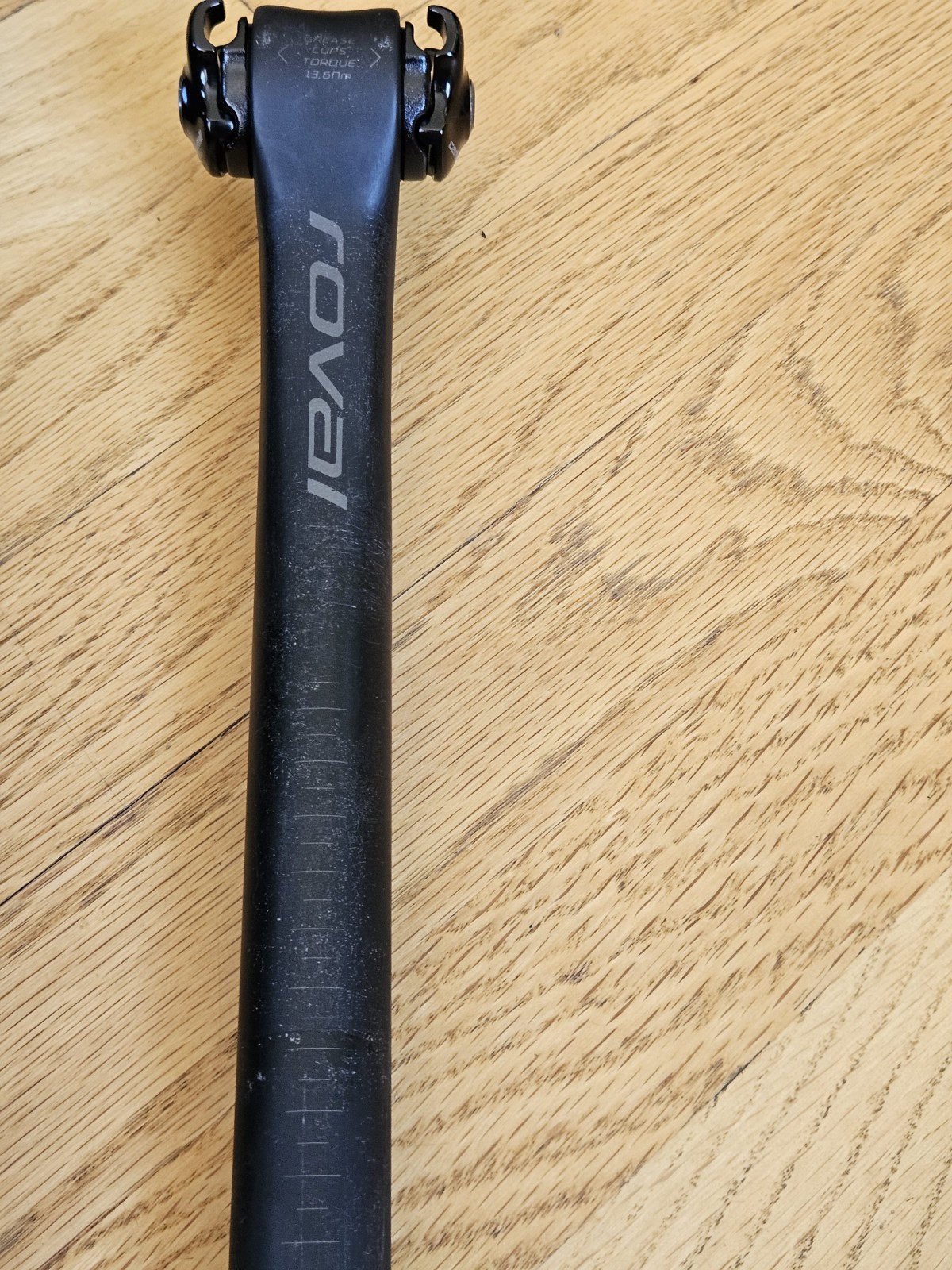 Specialized Roval Terra Carbon Seatpost: 27.2mm x 330mm Length, 20mm offset