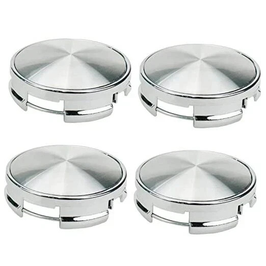 Wheel Center Caps,62mm Rim Hub Center Covers Outer 62MM,Inner 63MM Silver