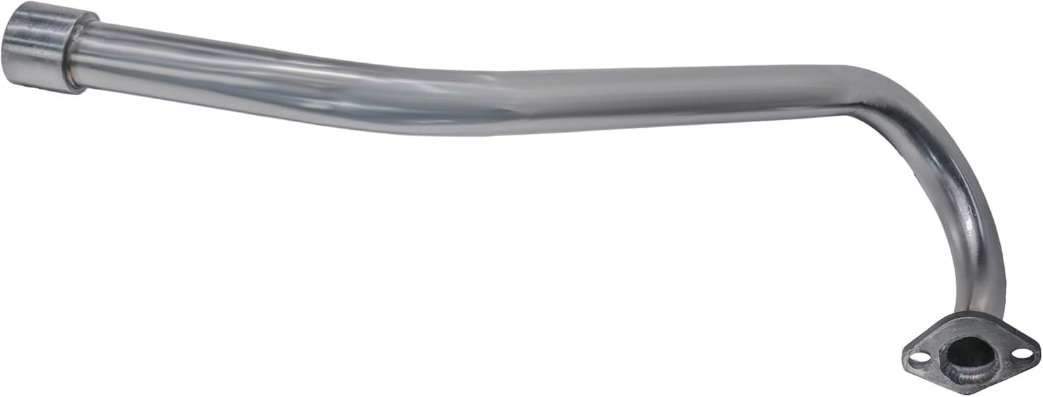 Burn-Free Right Long Pipe for Baja Warrior & Heat Mini Bikes – Stainless Steel