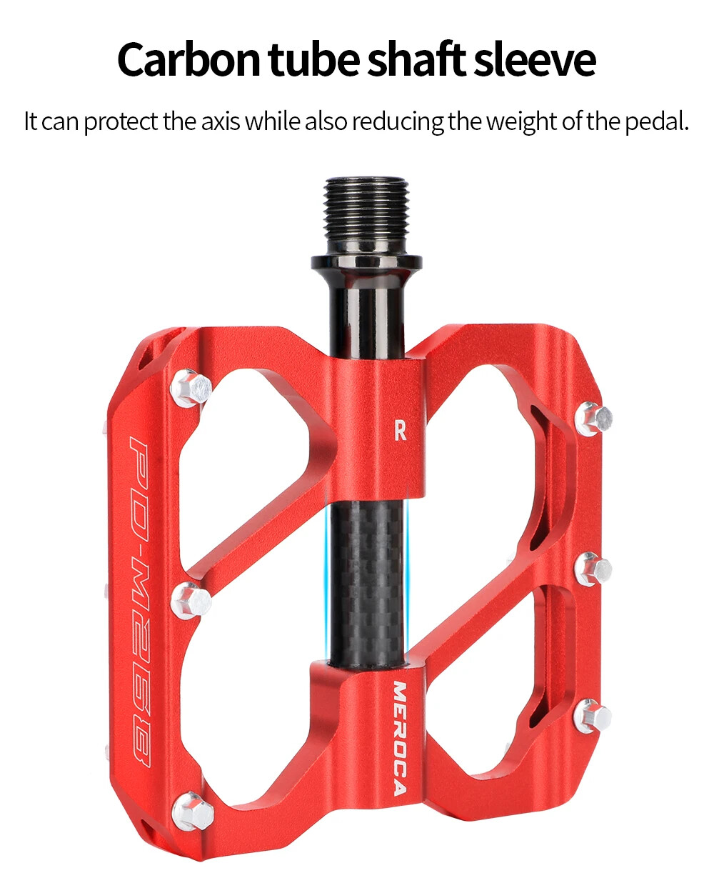 Ultralight MTB Road Bike Pedal Sealed Bearing Anti-slip Aluminum Alloy Pedals