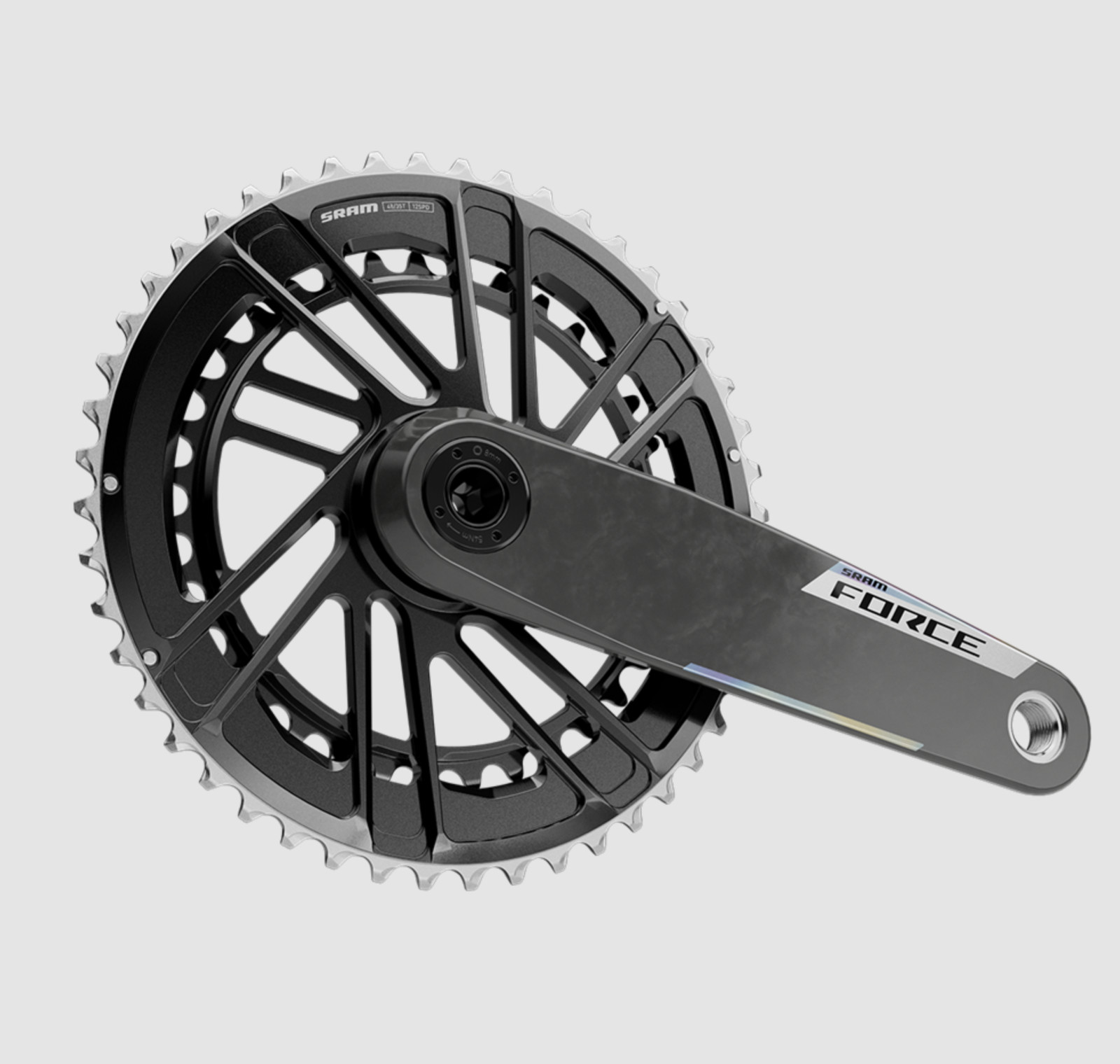 SRAM Force 12-Speed Carbon Crankset 160mm, DUB Spindle, 48/35T, Direct Mount