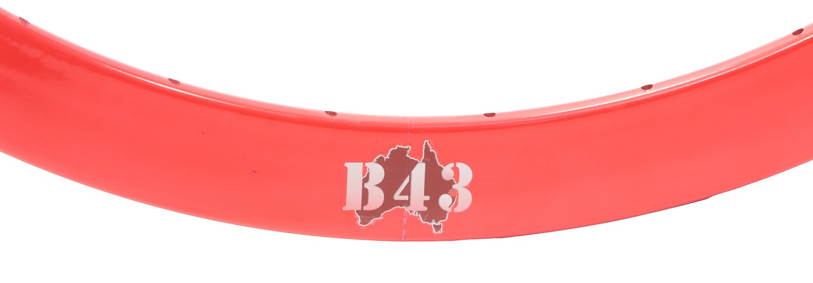 Velocity B43 Rim 700c 32H Red NMSW Australia Triple-Walled Alloy 00s NEW NOS