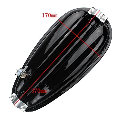 Bicycle Tank 3-4L Fuel Tank Fit for 49cc -80cc Engine Motorized 4L 1.06 gallons