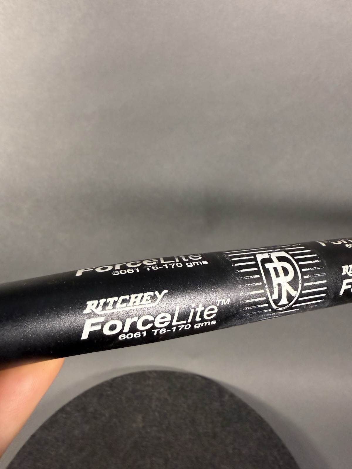 Vintage Ritchey Force Lite 6061 Alloy 25.4mm Mountain Bike Handlebar. Black.