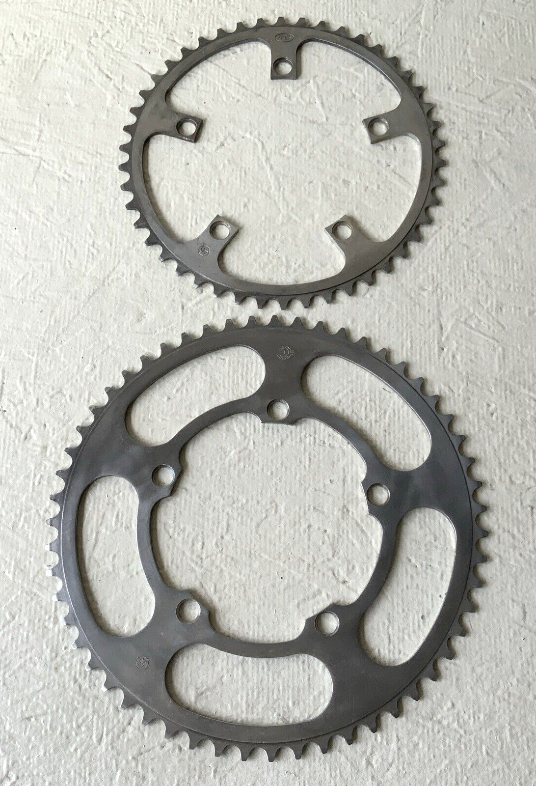 ZEUS CHAIN RINGS (2) 55-46 TOOTH 119 BCD 6, 7 OR 8 SPEED