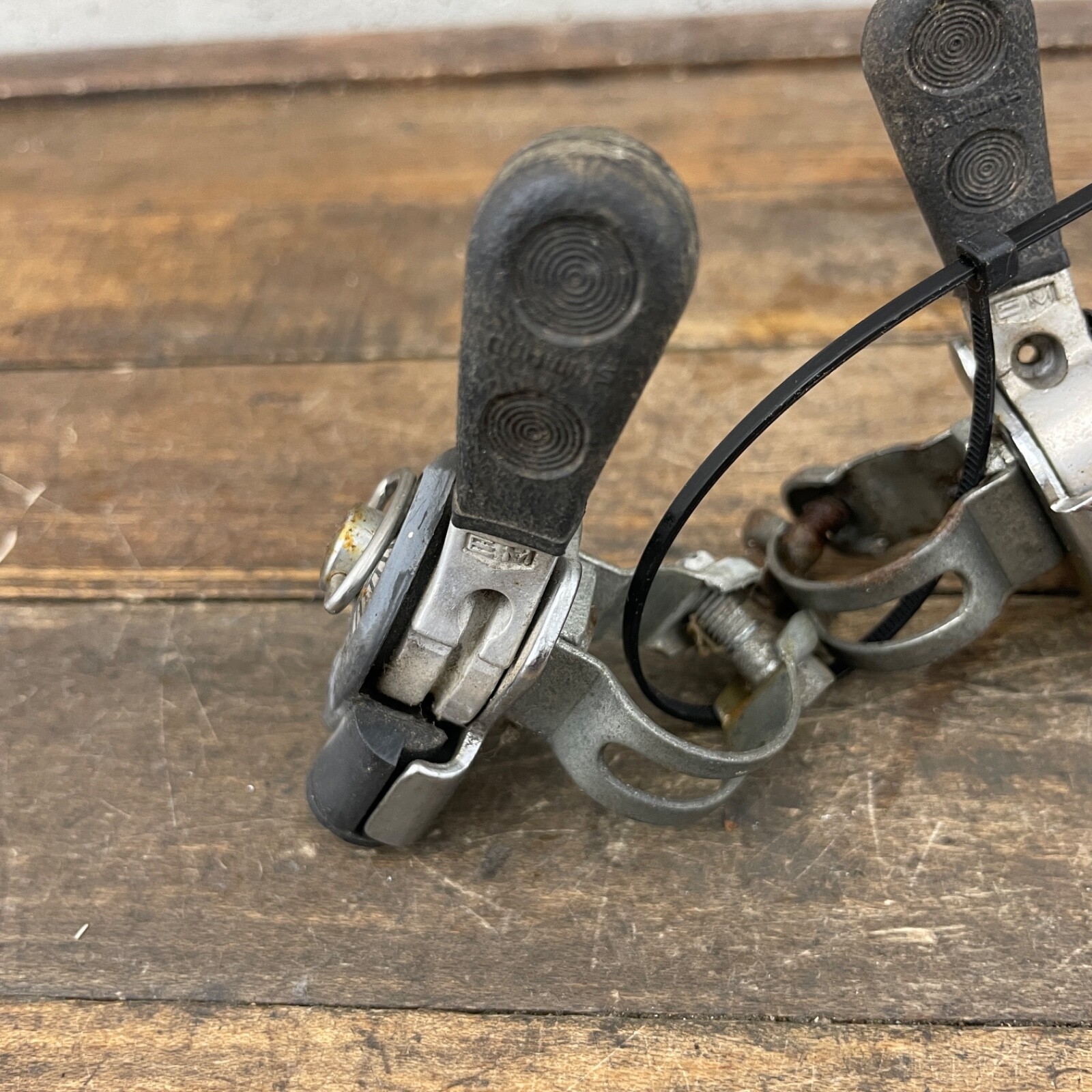 Vintage Shimano EM Thumb Shifters Left Lot 80s MTB Mountain Bike Friction Shift