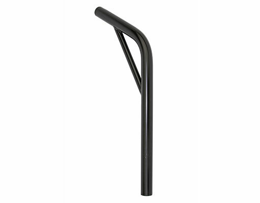 BLACK 25.4MM 1″ SEATPOST LAYBACK SUPPORT CRUISER CHOPPER ROAD BIKE 7/8″ SADDLE.