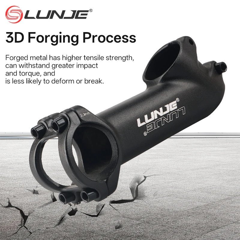 Ultralight MTB Bike Stem 10° 17° 25° 35° 31.8mm Handlebar 60-110mm