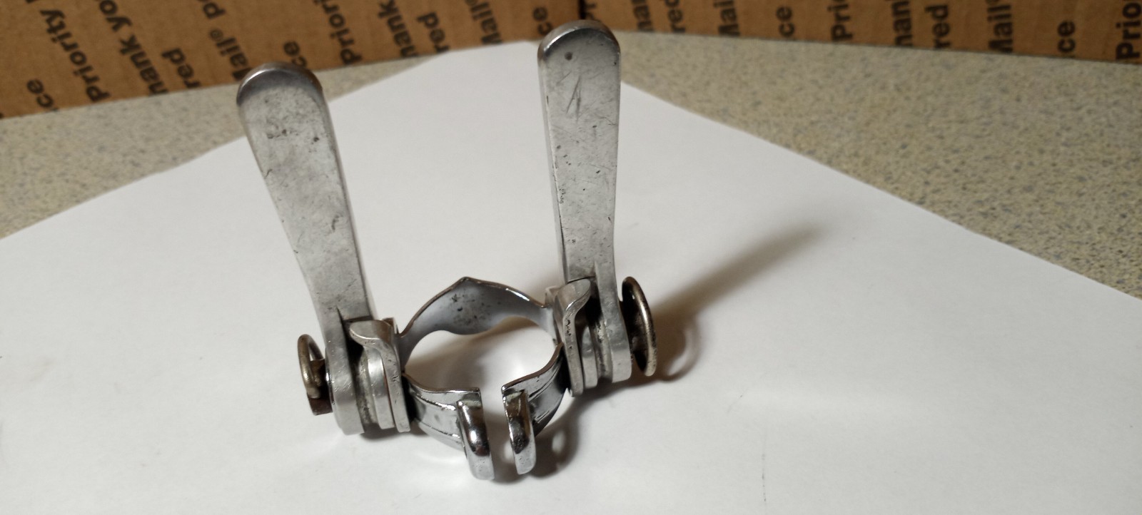 VINTAGE CAMPAGNOLO DOWN TUBE SHIFTERS VICTORY…PARTS…PLS READ