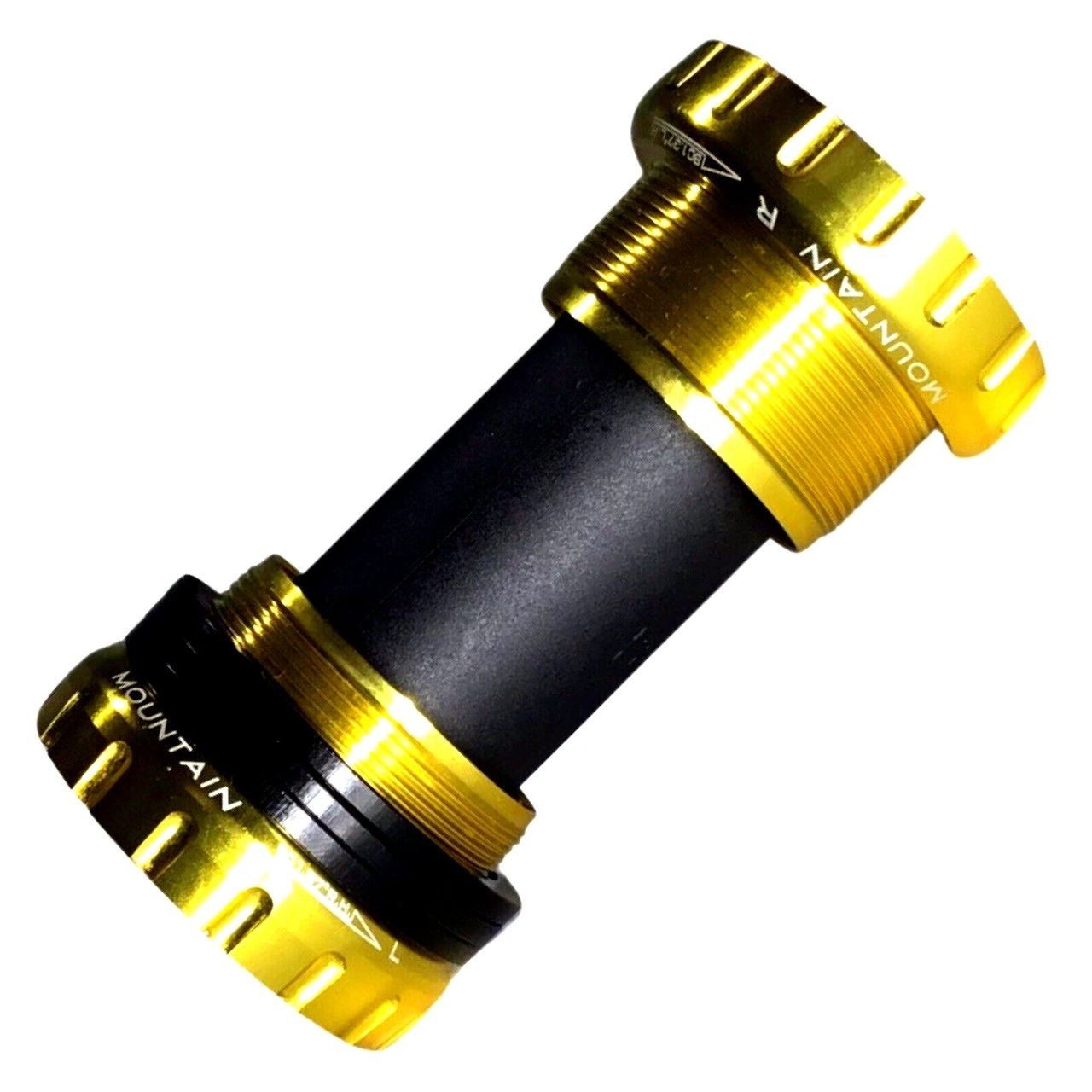 MTB Bottom Bracket 24mm Hollowtech II 68-73mm English Thread Gold