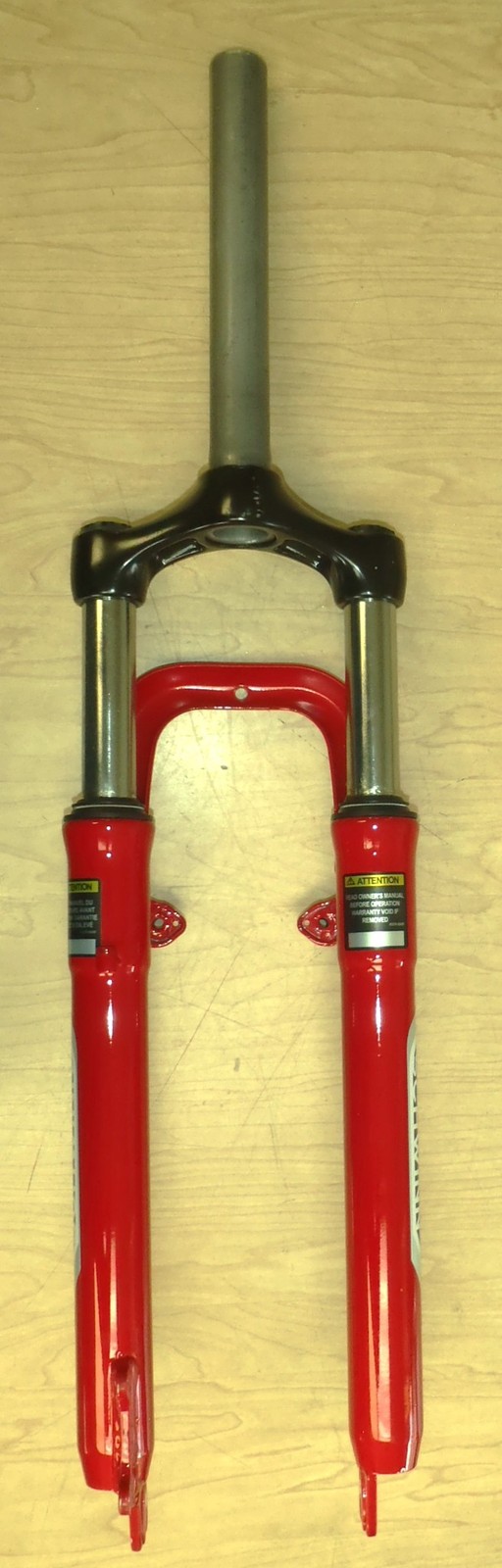 SCHWINN 700C MOUNTAIN BICYCLE RED SUSPENSION FORK BIKE PARTS 487-2