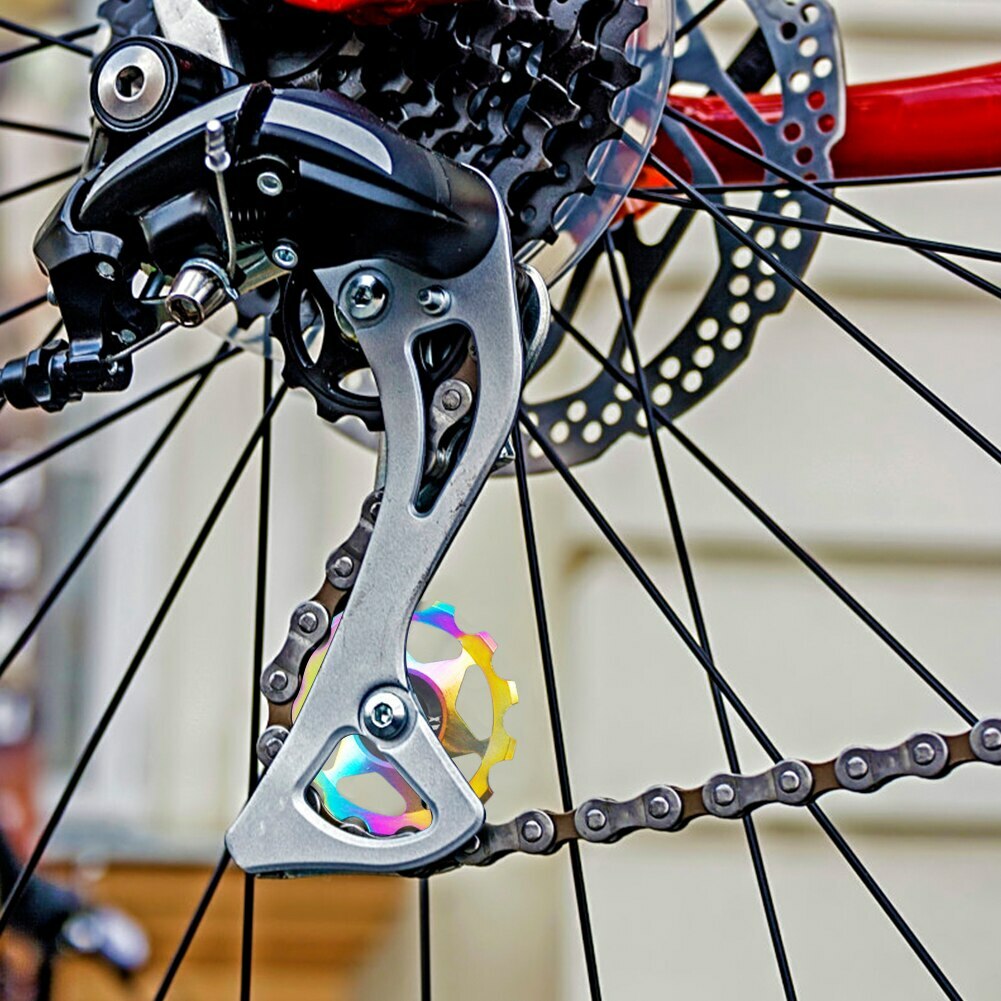 VXM MTB Road Bike Aluminum Alloy Rear Derailleur Pulley Jockey Wheel CNC Bearing