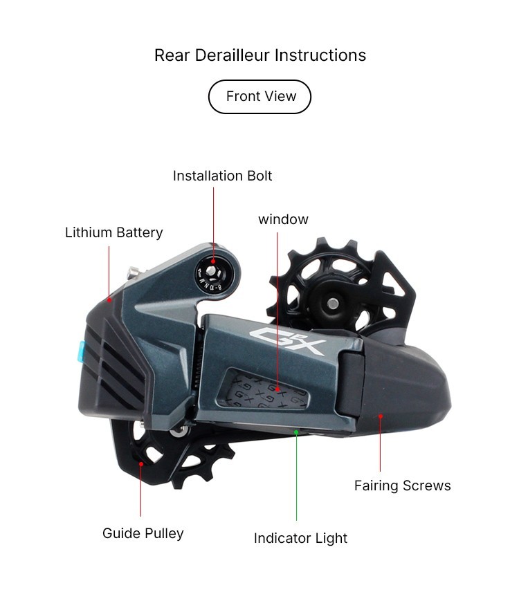 WHEELTOP EDS GeX Gravel Wireless Groupset 1x 3s-14s Max 52T Hydraulic Disc