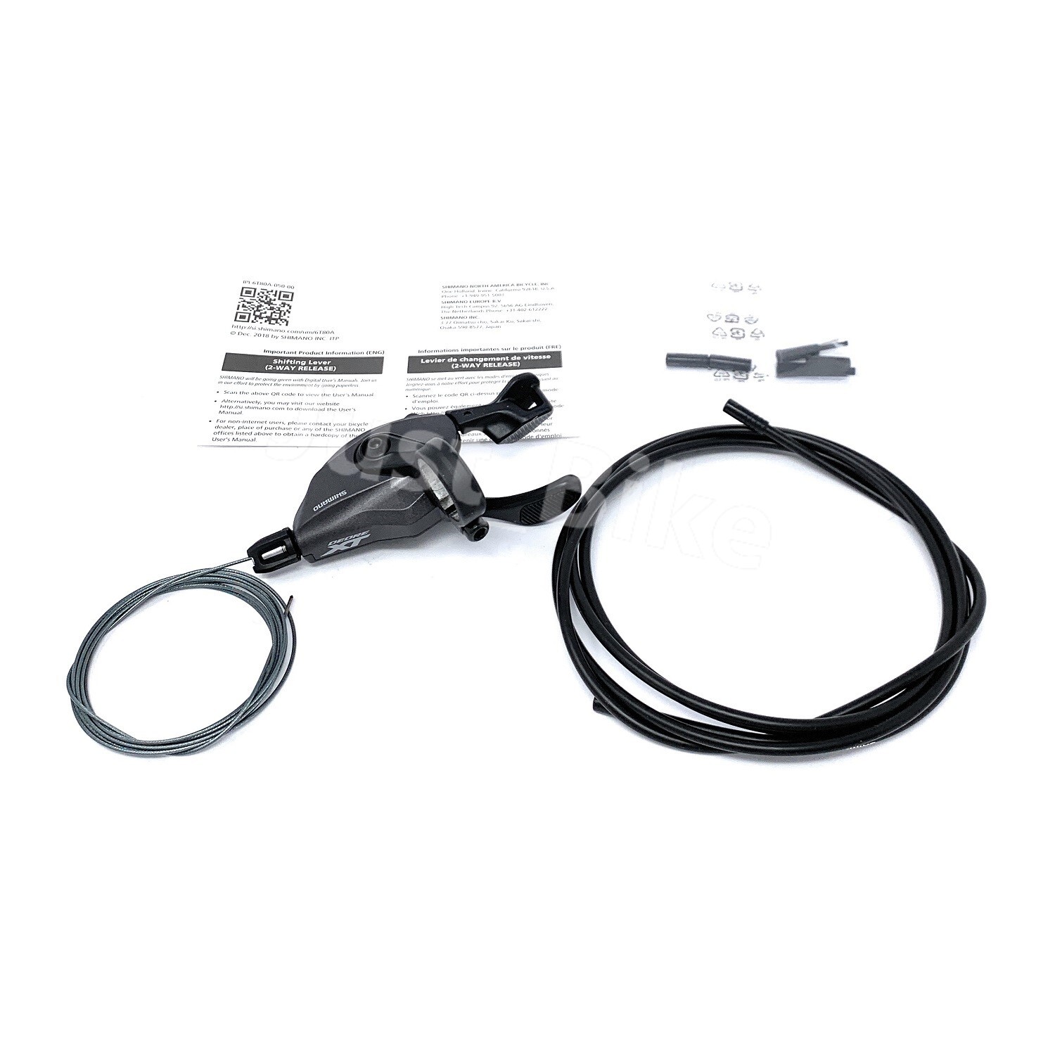 ALL NEW Shimano DEORE XT SL-M8100 12 speed Clamp Band Right Shift Lever Black