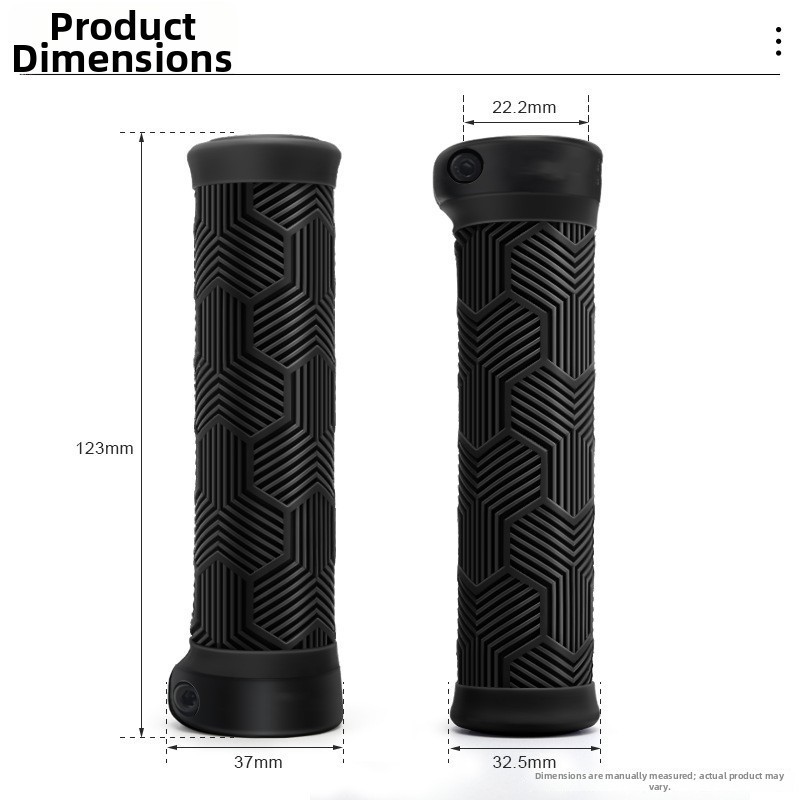 Modern Design Bike Grips Available in Five Colors to Match Your Bicycle Style
