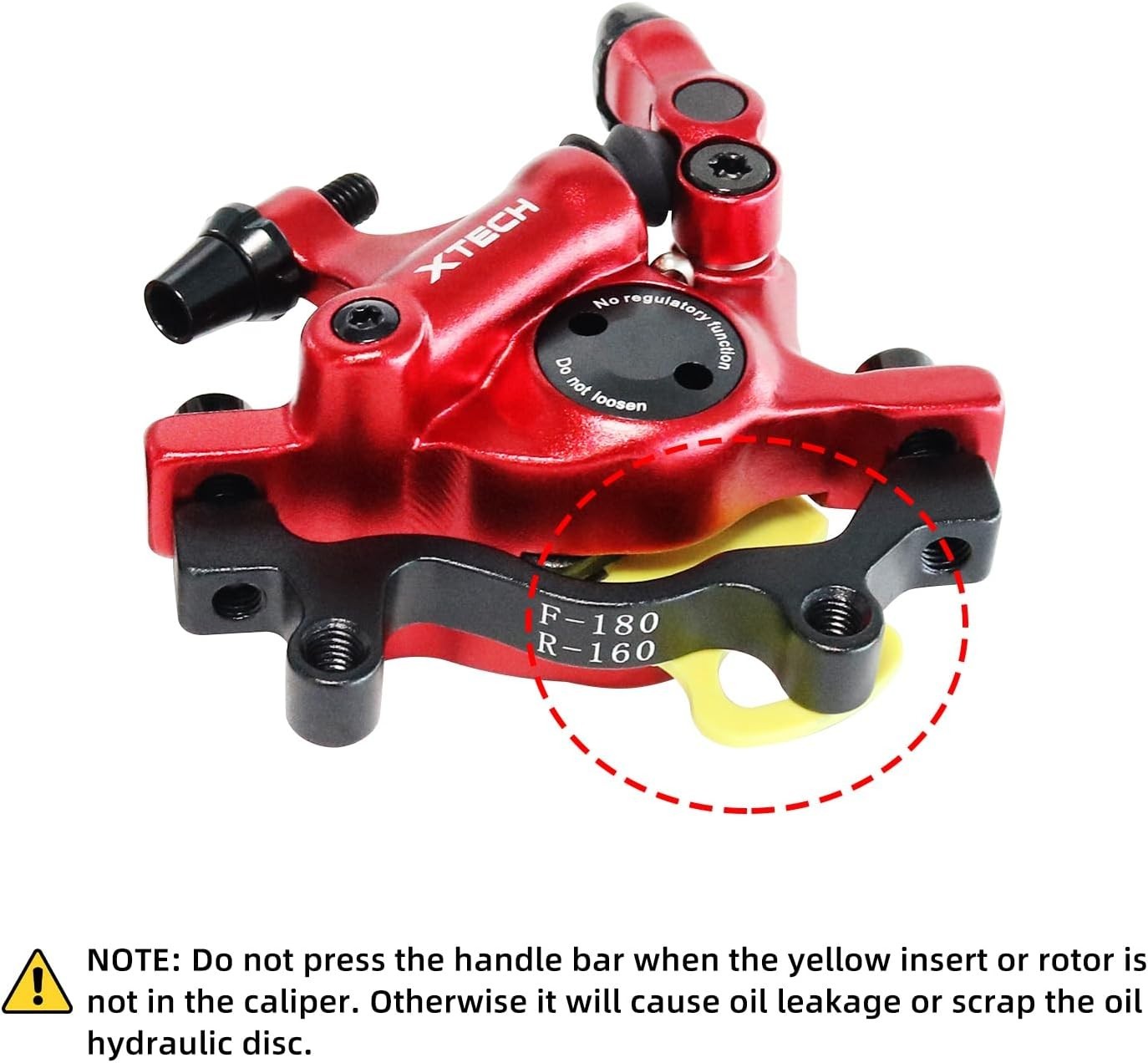 Z00M HB-100 Hydraulic Disc Brake Calipers Set MTB Bike Disc Brakes Front & Rear