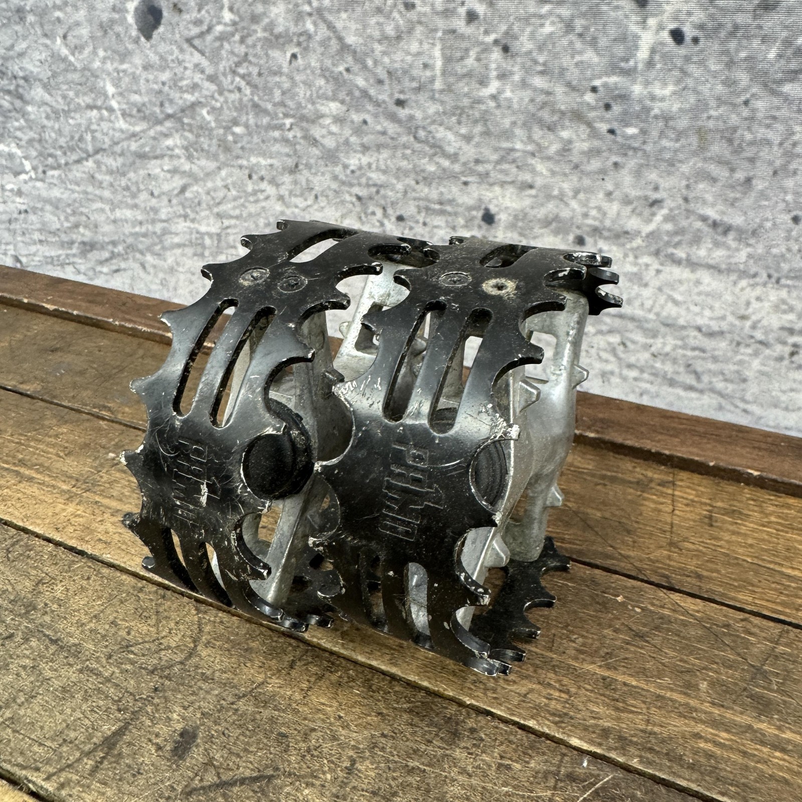Vintage Primo Pro BMX Bike Pedals 1/2 Black Pair 450g Mid School Alloy Platform