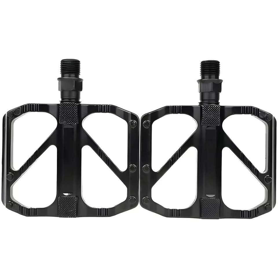 2 Pcs 9/16″ Bike Pedals MTB Road Bicycle Aluminum Alloy Non-Slip Sealed Bearing