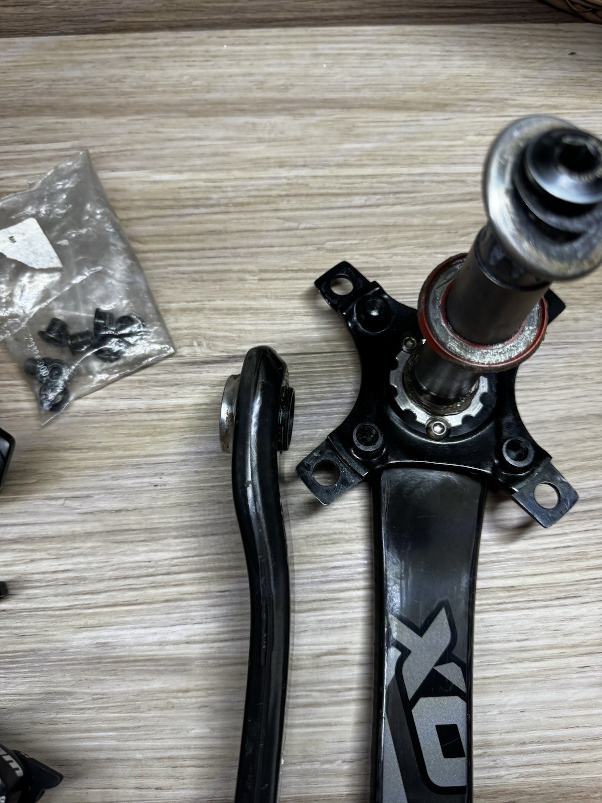 SRAM X0 2×10 Drivetrain Set – Shifters, FD, RD, Crankset (No Chainrings)