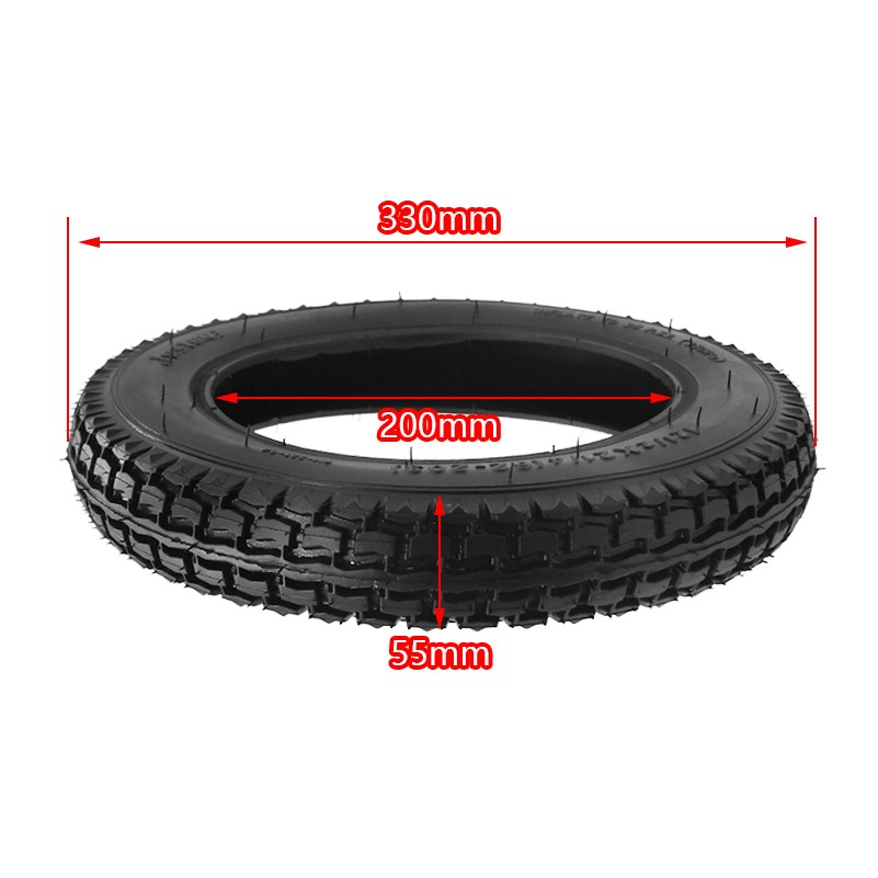 Heavy Duty Tire & Bent Stem Inner Tube 12-1/2 x 2-1/4 12.5 x 2.25 razor Bicycle