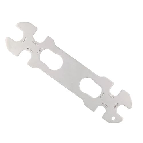 Universal Flat Ring Hub Wrench for Bicycle Repair – 8 Sizes (13-20 mm) Made of