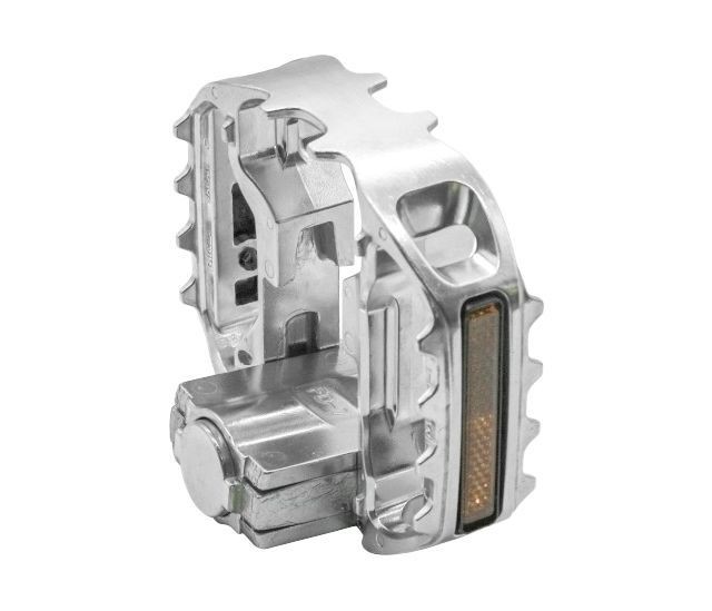 MKS FD-7 Wide Pedals Silver Mikashima Seisakusho NEW Japan