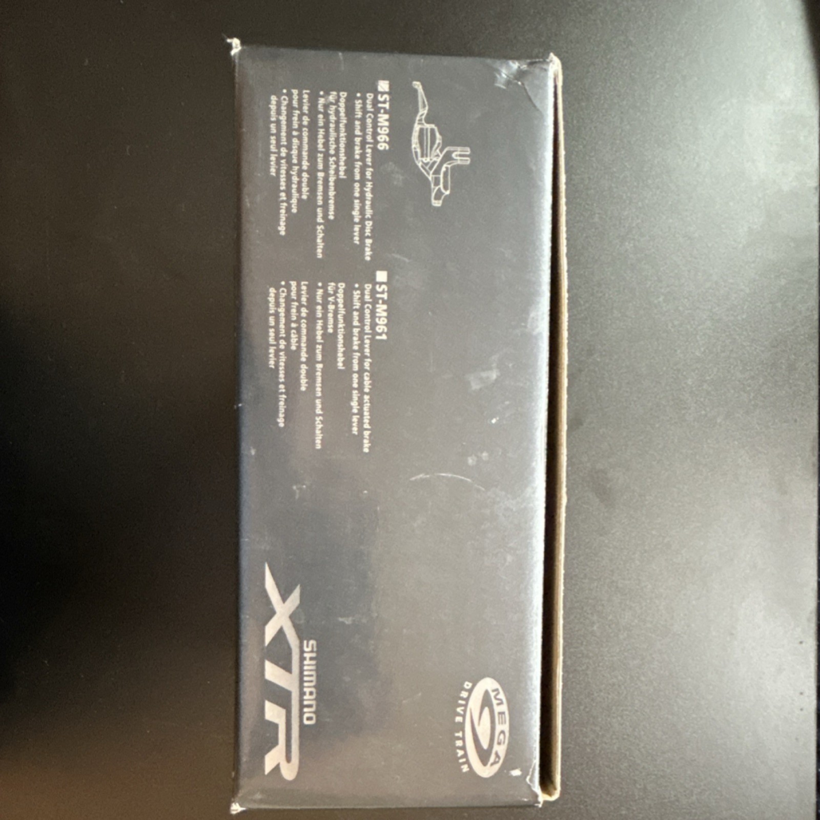 NEW Shimano XTR ST-M966 3×9 speed “Brifter” set