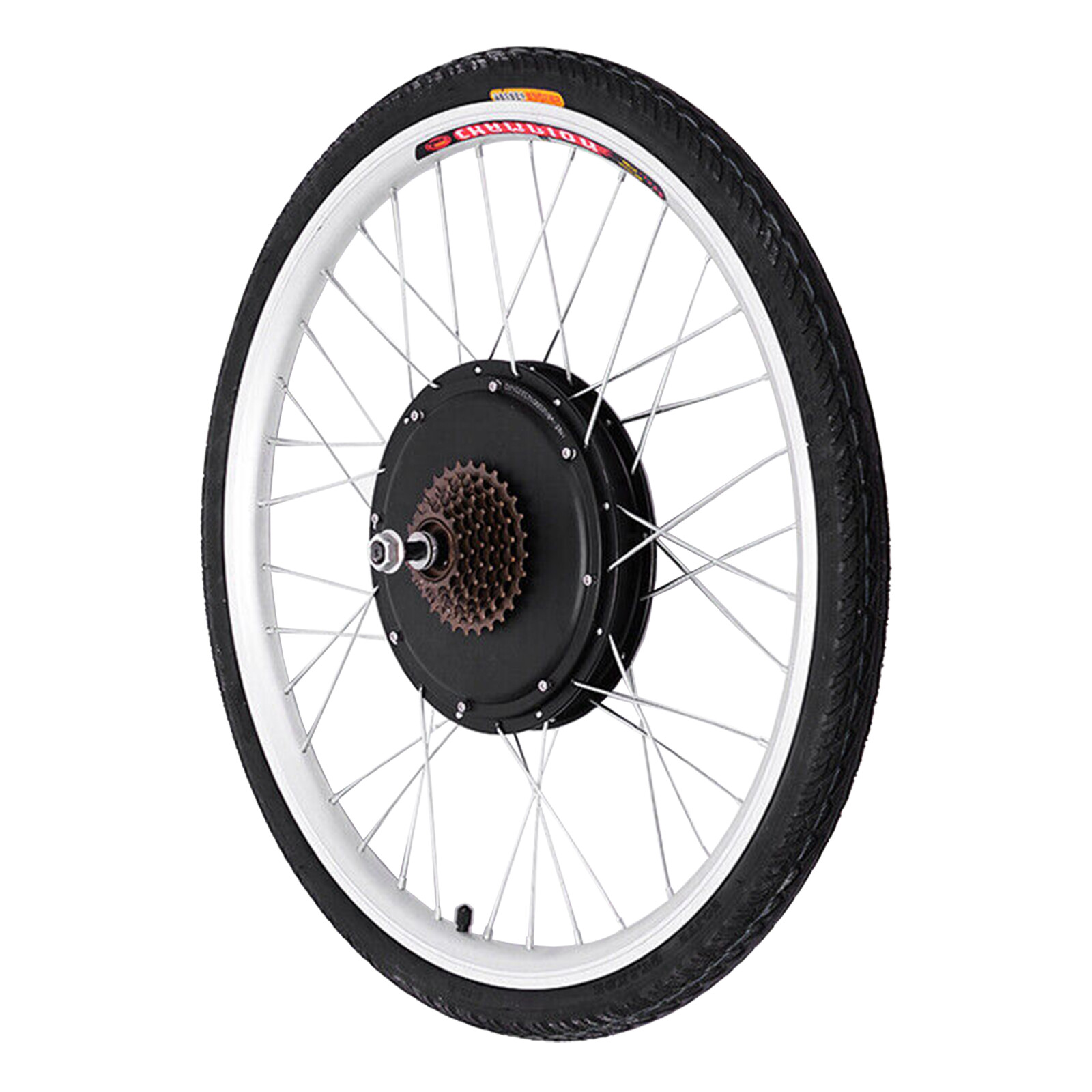 26″ Rear Wheel Electric Bicycle Conversion Kit E-Bike Motor Hub Kit 1000W 48V