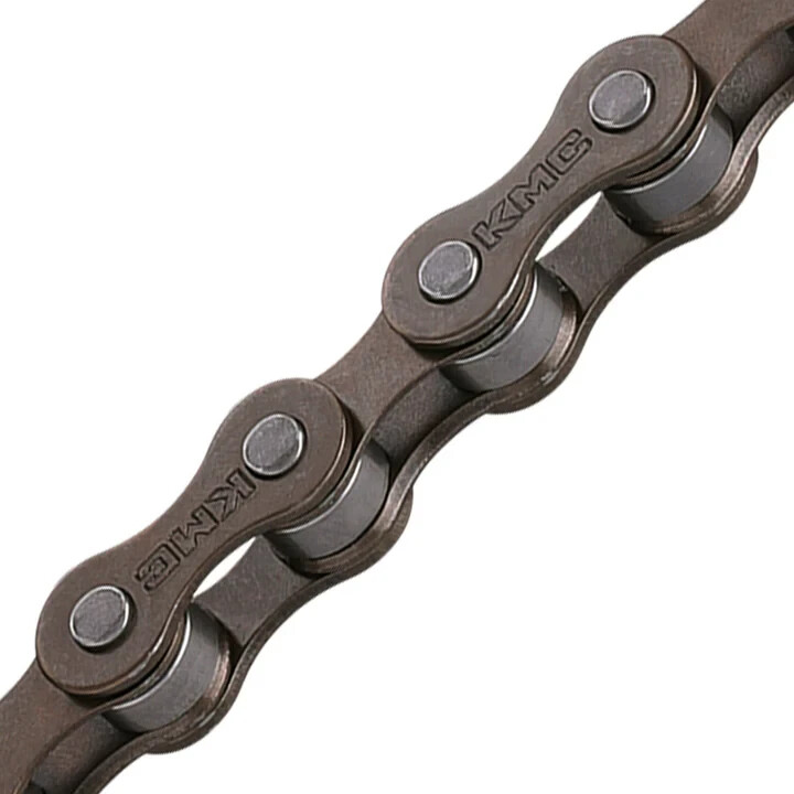 KMC ALTALINE Single Speed BIKE BROWN Chain 1/2×1/8×112 LINKS Cruiser FIXIE BMX.