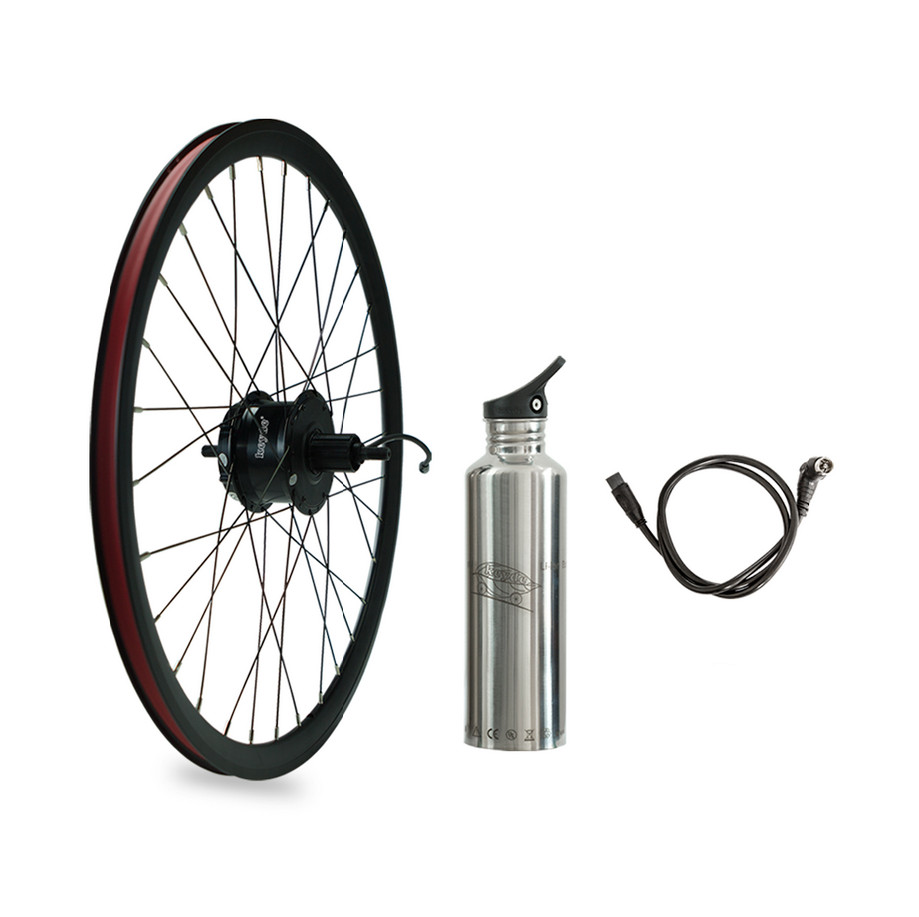 KEYDE Class 1 Bluetooth EBike 500 Watt Conversion Kit w/Controller 720Wh Battery